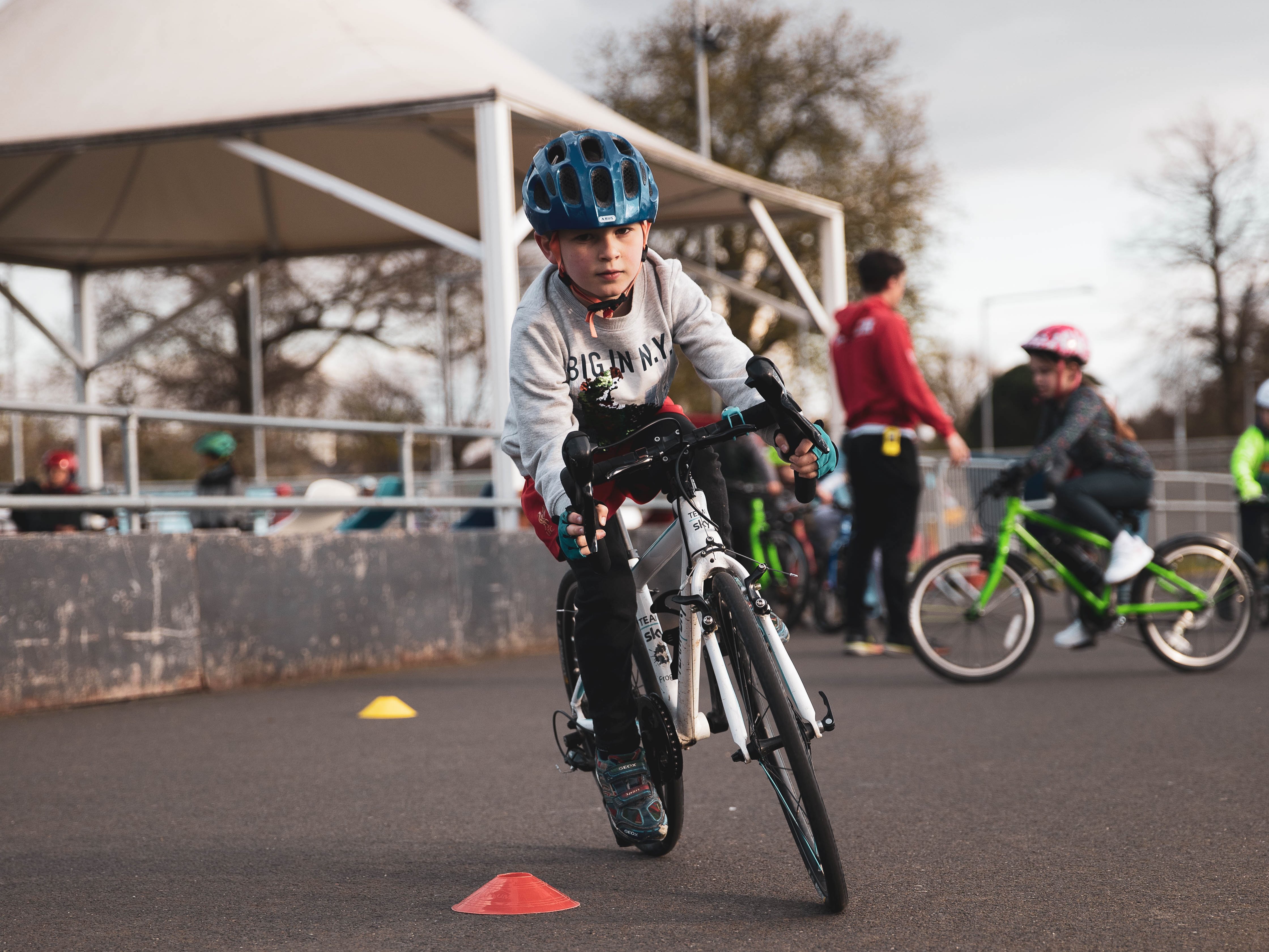 Youth Cycle Skills supported by Frog Bikes